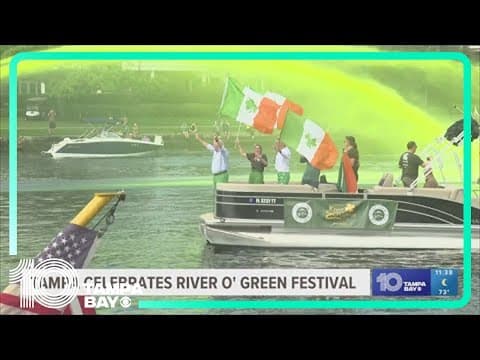 River O’Green festival takes over downtown Tampa