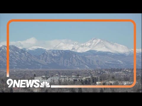 Denver weather: Warm and breezy Monday with highs near 60