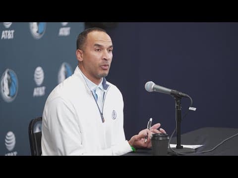 Dallas Mavericks GM Nico Harrison speaks on 'Fire Nico' chants and Luka Doncic trade