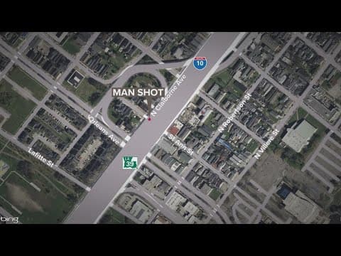 Suspect arrested after shooting in New Orleans that left man shot