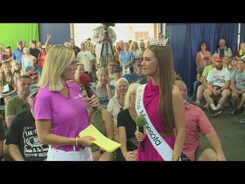Miss Minnesota Rachel Evangelisto visits the KARE Barn to discuss her big crowning moment