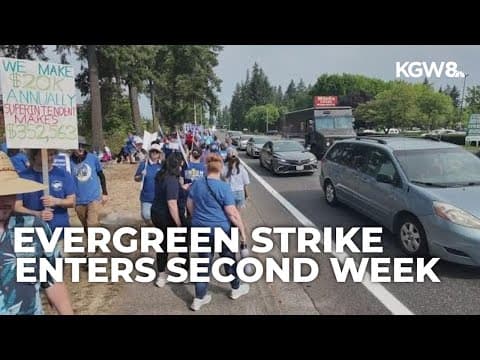 Evergreen schools strike enters second week of closures