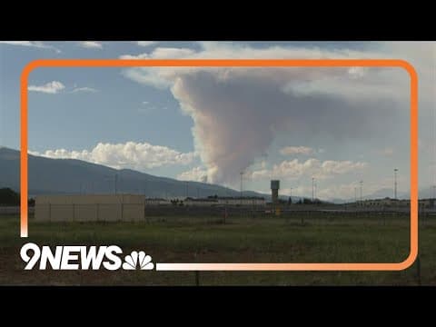 Wildfire has burned 165 acres near Twin Lakes