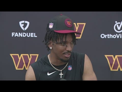 Commanders QB Jayden Daniels talks competing against Pros for the first time