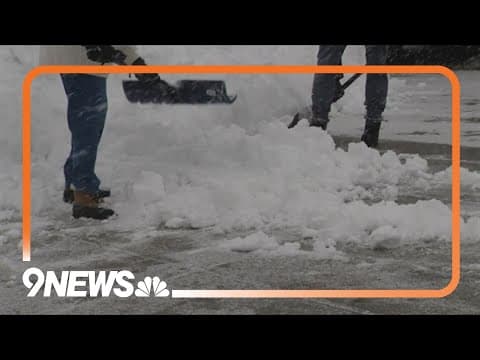 How to stay safe while shoveling snow