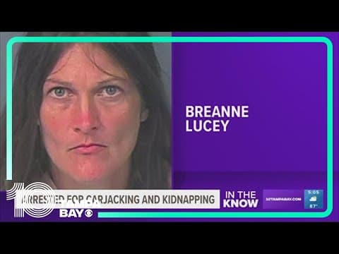 Hernando County woman arrested for carjacking with 3-year-old inside car