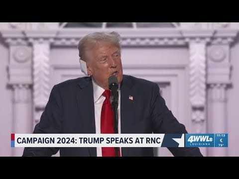 Trump speaks at 2024 Republican National Convention