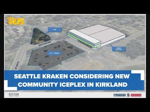 Seattle Kraken considering building new community iceplex in Kirkland