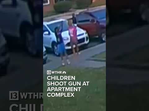 Man accused of having children shoot gun at Indianapolis apartment complex