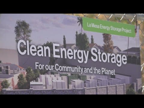 La Mesa battery storage plans withdrawn