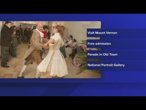 Free Presidents Day celebrations in the DMV