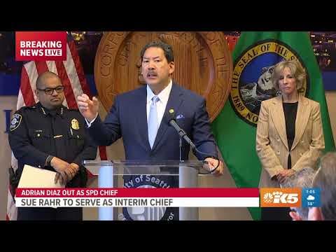 Mayor Bruce Harrell on Sue Rahr stepping in as Seattle police interim chief