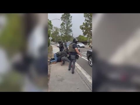 ICE arrests two landscapers in violent Encinitas confrontation captured on video