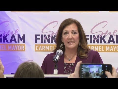Sue Finkam elected as next Carmel mayor | Decision 2023
