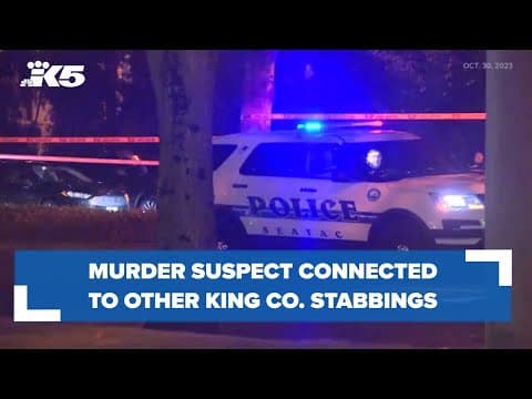 Murder suspect connected to other stabbings