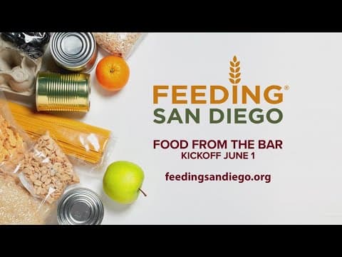 Feeding San Diego’s ‘Food from the Bar’ fundraiser helping with food insecurity