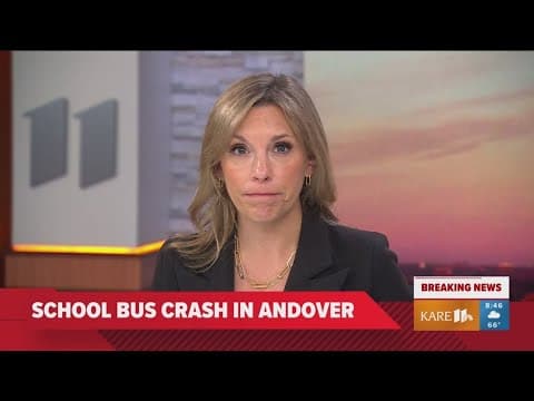 School bus involved in fatal Andover crash