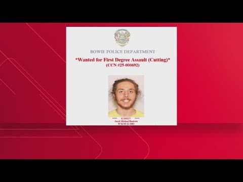 Bowie Place searching for armed suspect wanted in stabbing