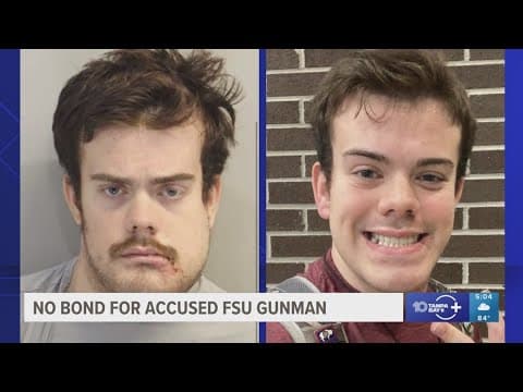 Accused FSU shooter Phoenix Ikner makes first court appearance, judge denies bond