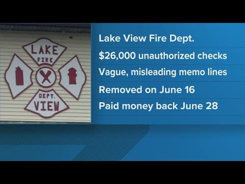 Comptroller: Former fire department treasurer indicted in Hawkins County for stealing $26k