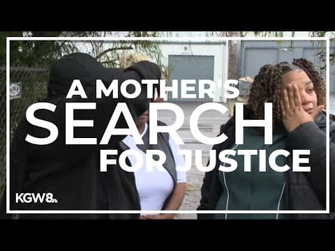 Portland mom searches for justice after losing teen son in shooting
