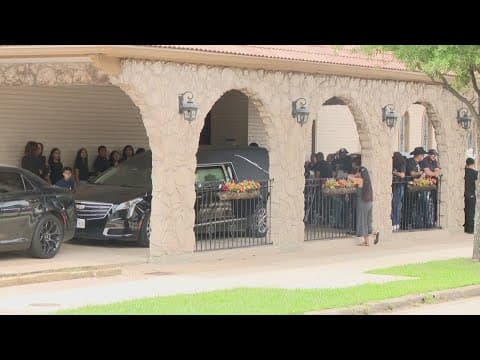 Houston community lays 11-year-old Julian Guzman to rest after deadly ding dong ditch shooting