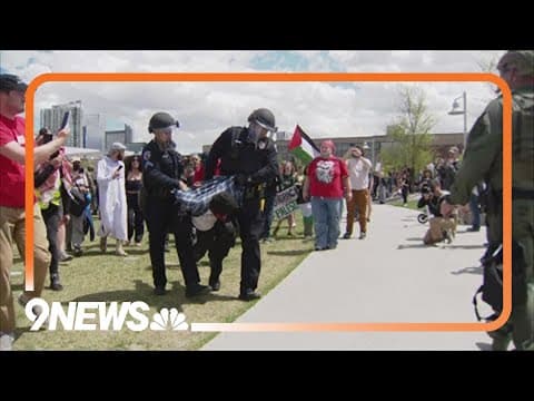 Police called in to pro-Palestinian encampment on Denver campus