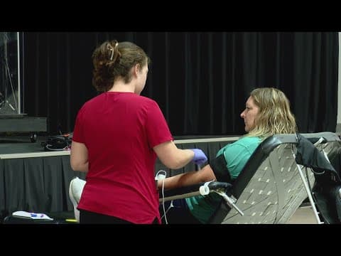 Red Cross employee from Avon celebrates full circle journey, encourages people to donate blood