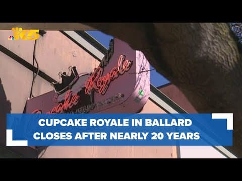 Cupcake Royale's Ballard location closes after nearly 20 years