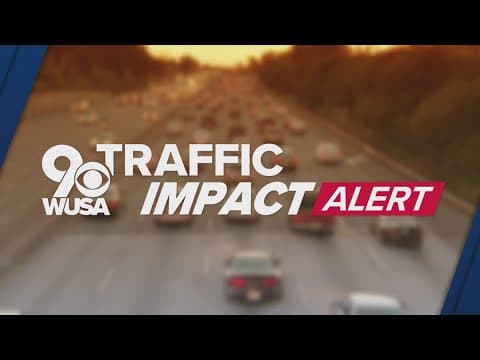 TRAFFIC ALERT: Big slowdown on I-66 EB in Fauquier County