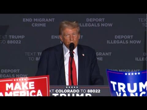 Donald Trump full speech at rally in Colorado