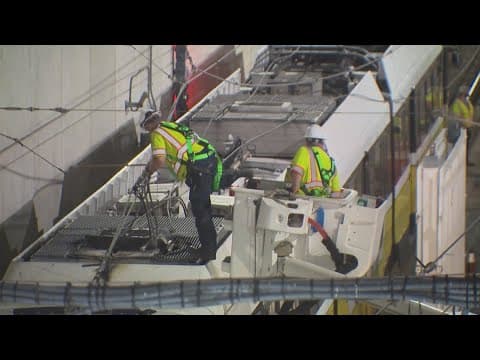 NTSB investigating after DART train catches fire, injuring several people