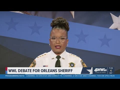 Orleans Parish sheriff debate: Susan Hutson gives her opening statement