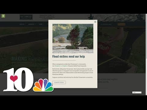 Here's how to help those affected by East Tennessee flooding