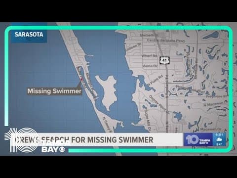 Sarasota deputies, U.S. Coast Guard resume search for missing swimmer at Turtle Beach
