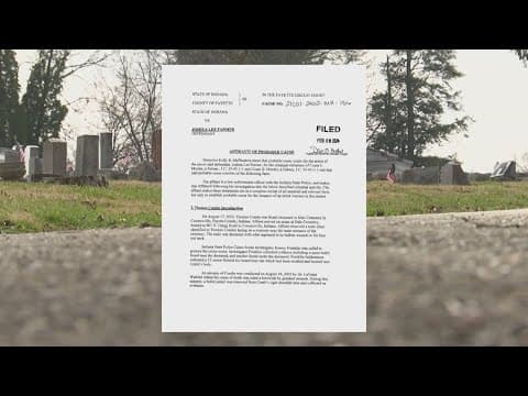 Police: Man charged in Connersville graveyard murders admits to others