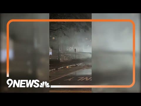 Hurricane Milton Collapses Crane in St. Petersburg