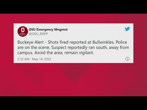 Suspect in custody after report of shots fired at bar near Ohio State