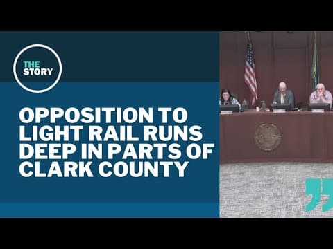 Clark County communities debate how best to oppose light rail in Interstate Bridge Replacement