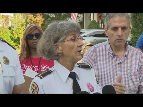 NOPD Superintendent Kirkpatrick reports that a suspect is in the hospital after being shot by office