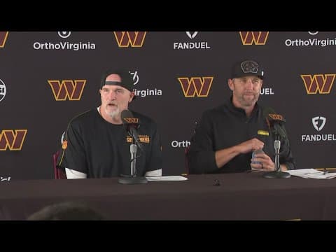 Commanders coach Dan Quinn talk what fans can expect ahead of training camp