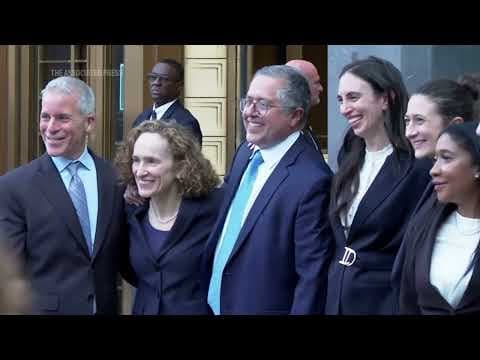 Sean 'Diddy' Combs' defense team celebrates after sex trafficking and racketeering acquittal