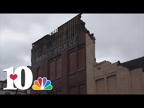 Crews putting out hot spots, Morristown streets still closed after structure fire