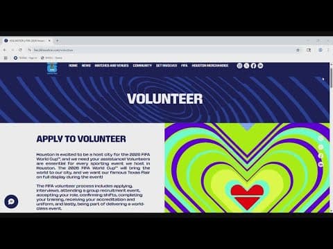 Want to be part of the FIFA World Cup?  Here's how you can be part of it!