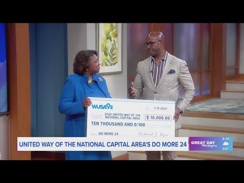 WUSA9 & TEGNA foundation give back to the community for 'Do More 24'