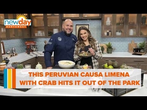 This Peruvian Causa Limena with Crab hits it out of the park - New Day NW