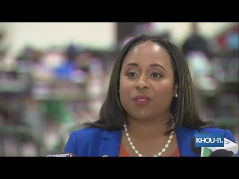 Harris County Clerk gives information on early voting for Nov. 7 election