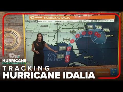 Tracking the Tropics: Hurricane Idalia gets stronger, expected to be major storm | 9 a.m. Wednesday