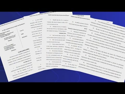 Class action lawsuit brought against Columbus after citywide data breach