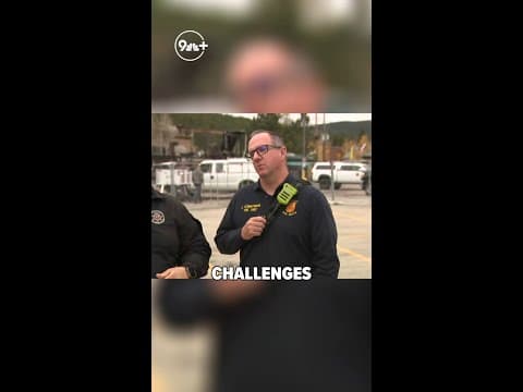 When will investigators be able to examine the Nederland shopping center destroyed by fire